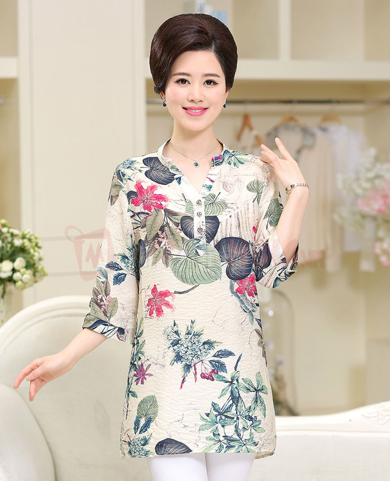 Bí quyết chọn áo trung niên Hàn Quốc giúp chị em tỏa sáng #30 Bí quyết chọn áo trung niên Hàn Quốc giúp chị em tỏa sáng